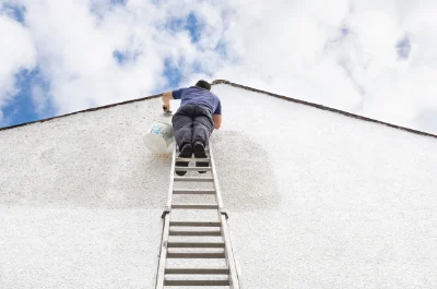 Peinture extérieure à Augé — façades et ravalement
